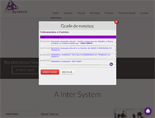 Tablet Screenshot of intersystem.com.br